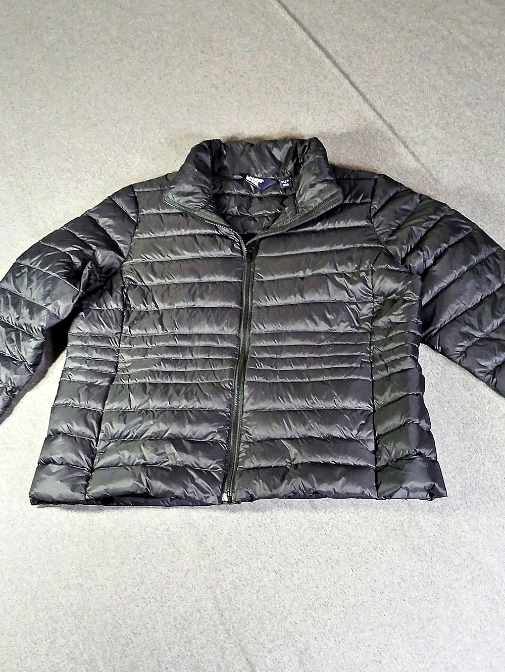 Lands' End Women's Lightweight Down Jacket Lightweight Down Jacket Black XL/P